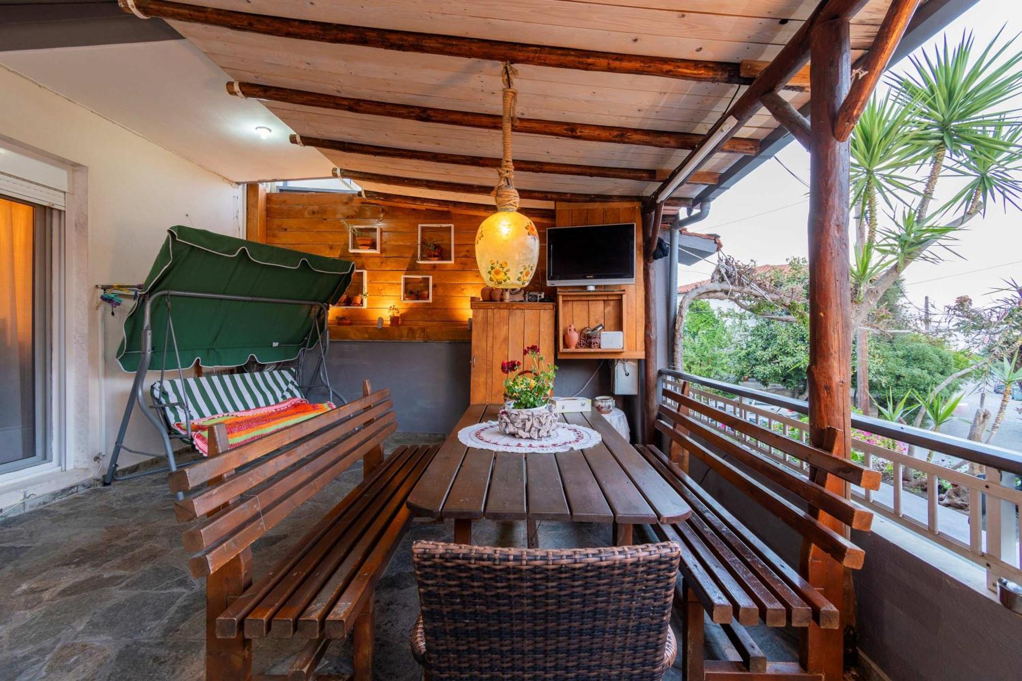 House Niki Appartement Sarti Buitenkant foto